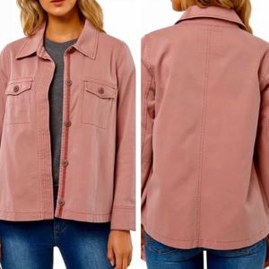 O'NEILL RIPLEY Mauve Pink JACKET Cotton NWT Shacket